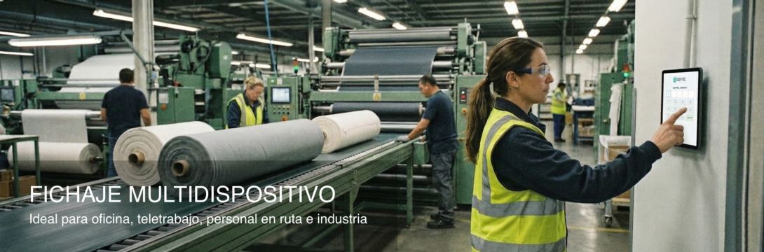 Fichaje en industria